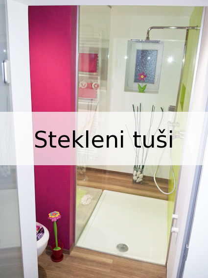 Stekleni tuši